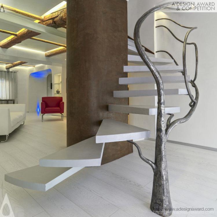 "Tower House" di Alessandro Marchelli è A' DESIGN AWARD WINNER nella categoria Interior Space
